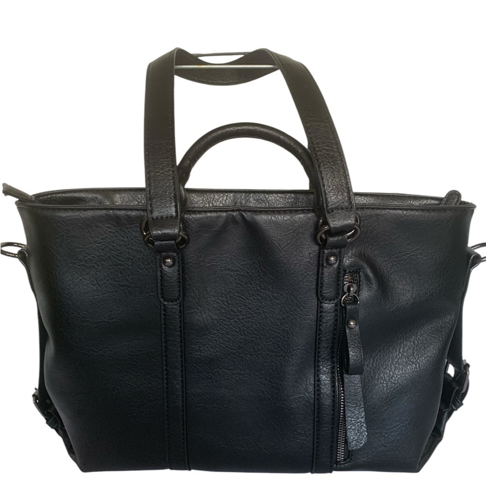 Elegant Black Tote Bag